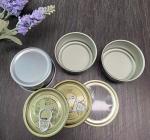 Round Shape Small Tinplate Empty Can For Dog Food, Cat Food Or Other Animals