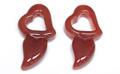 Carnelian Semi-precious Gemstone Pendant Beads for Necklaces and Bracelets