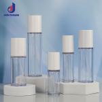 Luxury PETG Bottle 50ml 100ml 150ml Plastic Lotion Pump Bottles With Cap