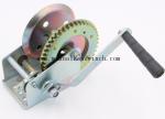 Mini Steel Marine Manual Cable Winch / Hand Crank Winch For Boat Trailer