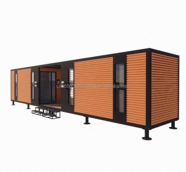 Affordable Aluminum Alloy Windows Steel Structure Prefab Foldable Villa