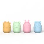 6-12 Months Baby Silicone Toys Sensory Odorless Soft For Travel
