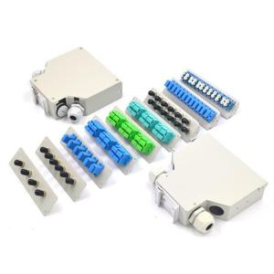 Wholesale OEM FTTX Odf Fiber Box SC DIN Rail Mount for Local Area Network from china suppliers