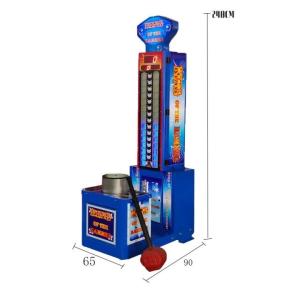 Wholesale Coin Operated King Of Hammer Arcade Machine Redemption Game AU Plug 80KG from china suppliers