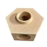 Thermal Shock Resistance High Alumina Runner Holloware Casting Bricks for