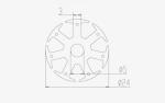 DC Brushless Motor Core Electric For Industrial Control Silicon Steel
