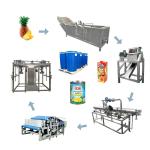 SS304 Industrial Pineapple Juice Extractor Machine 1500t/Day 380V