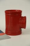 Corrosion Resistance Grooved Tee With Painting Epoxy Coating