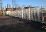 3 Rail Triple Pointed Steel Palisade Fencing Include Fixing