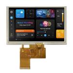 550nits 5 Inch Capacitive Touchscreen IPS For Industrial control medical