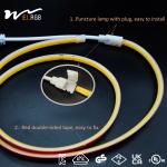 Self-adhesive 288 LED/M 110V 220V COB Smart Light Strip IP67 Solid Silicone