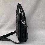 Exotic Genuine Real Crocodile Skin Men's Working Handbag Authentic Alligator