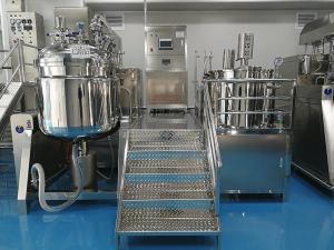 Wholesale 200 Liter Vacuum Emulsifier Mixer 540kg with heating function from china suppliers