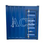 10ft 10 feet 10 foot Stainless CSC Plate Dry Storage Shipping Container Easy
