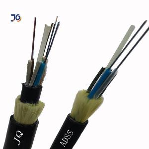 Wholesale HDPE 12/24/48/96 Core ADSS Fiber Optic Cable With Aramid Yarn from china suppliers