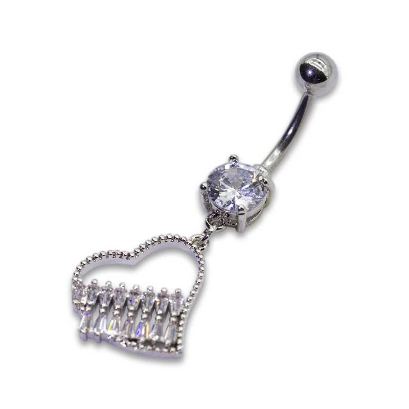 316 Heart Belly Button Piercings Jewelry