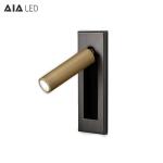 Recessed mounted any finish reading wall light 3W led wall lamp led reading