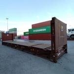 Oversized Containers For 40FR / 40FQ International Sea Shipping China To Libya