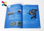250m Gloss Art Paper Cover Commercial Magazine Printing With Sadle Stitching
