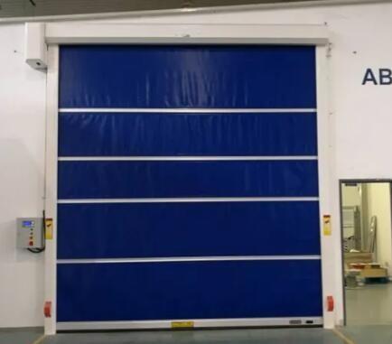 Waterproof High Speed Roll Up Door Rapid Roller Doors Good Insulated Effect With