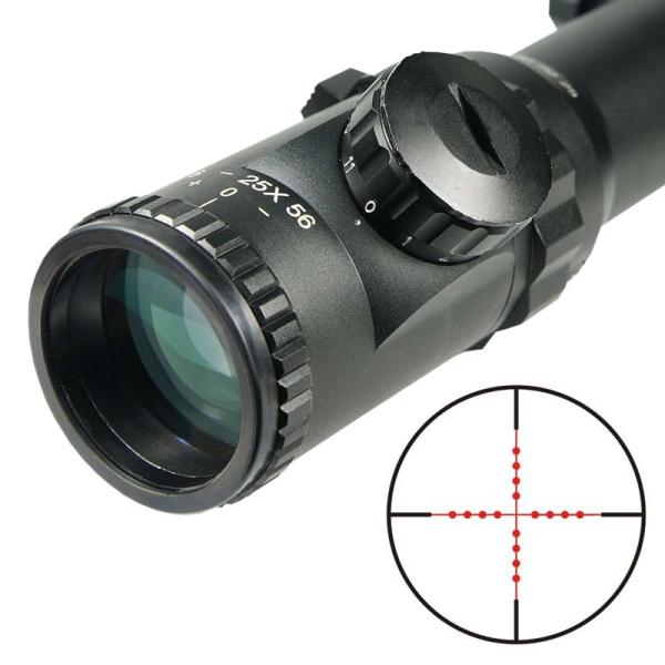 Weather Resis Fogproof Tactical Long Range Scopes 6x To 25x zoom