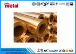 Round Copper Nickel Alloy Tubing , C71500 SCH10 / 20 Type K Copper Pipe Seamless