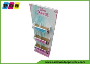 Wholesale Custom Creative Corrugated Floor Displays , Three Trays Cardboard Display Racks For Makeup Collection FL198 from china suppliers