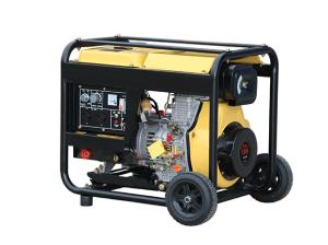 Wholesale 720x492x655mm Diesel Powered Home Generators 6000w TW 7500 Open Type from china suppliers