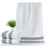 Hotel and Home Rectangle 32S Cotton Jacquard Embroidery Towel Set in Customized