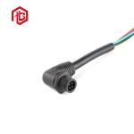 2 3 4 Pin Straight Right Angle M14 Waterproof Cable Connector
