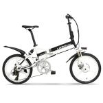 Automatic 20 Inch Electric Bike , Folding Electric Bicycle Sensing Power 400W