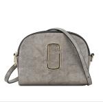 Cow Leather Cross-body Bags for Women Small Shell Bags with Metal Decoration