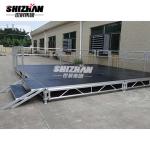 Outdoor Lightweight Aluminum Stage Platforms with Load bearing Safety 1.22x1.22m