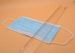 Non Woven Fabric 3 Ply Disposable Face Mask Health Protection Anti Pollution