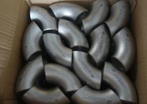 Wholesale High Pressure 90 Degree Weldable Elbows , High Precise Dimension Ss Pipe Fittings from china suppliers