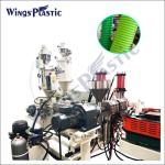 Plastic Hdpe Double Wall Drainage Corrugated Pipe Extrusion Line