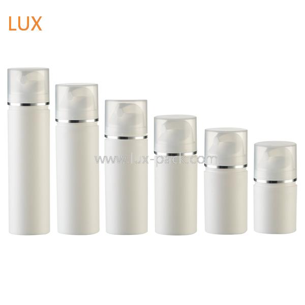 50ml Plastic Airless Pump Bottle for Cosmetic Cream 0.2ml Dosage
