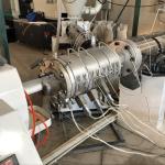 PP PPR PE PVC Pipe Extruder Machine 50mm-160mm Plastic Pipe Production Line