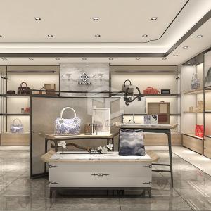 Wholesale MDF Shop Bag Display Shelf from china suppliers