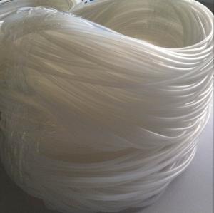 Wholesale Anti-Corrosion Silicone Rubber Hose / Flexible Rubber Tubing White Green Yellow from china suppliers