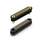 40 Pin Spring Loaded Connector 2.54mm Pitch Pogo Pin Connector 1.0A For Medical