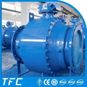 Wholesale API 6D 3pc trunnion mounted ball valve from china suppliers