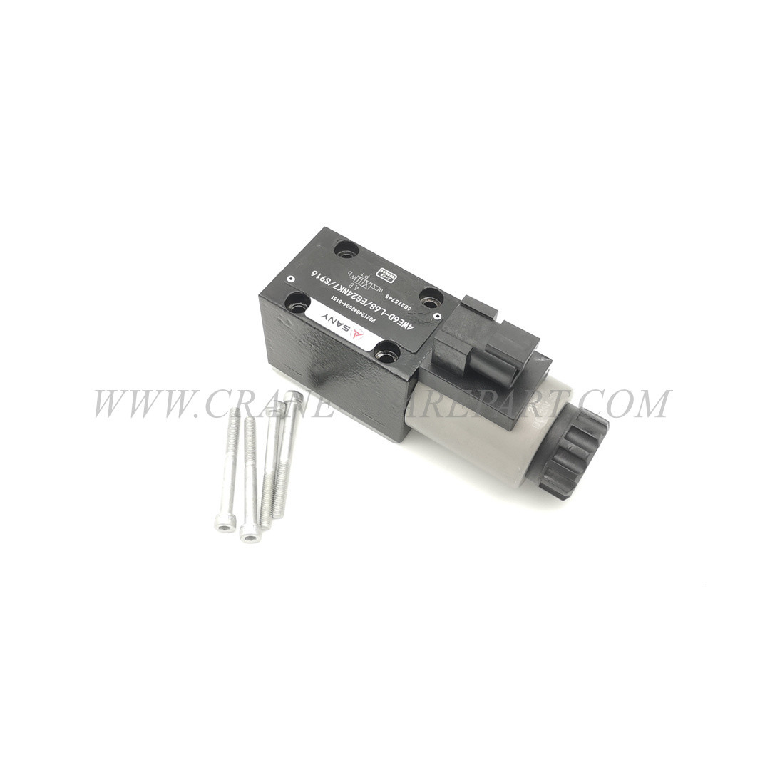 SANY 60275748 Electromagnetic Control Valve 4WE6D-L68/EG24NK7