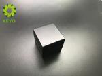 1OZ Matte Black Square Glass Jars For Cosmetic Packaging , Eco - Friendly