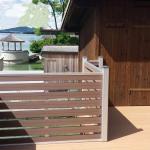 Co Extrusion Wood Plastic Composite Exterior Wall Cladding 222mm×25mm