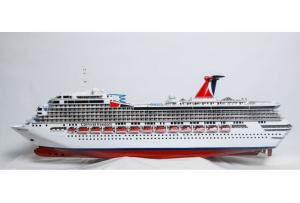 Wholesale Conquest Class Carnival Cruise Ship Models Industrial Design , Composite PU Hull Material from china suppliers