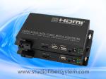 OEM Fiber KVM extenders kits for HDMI&USB&IR signals over 1fiber Max distance