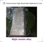 MgSr Magnesium Strontium Master Alloys With Mg Sr Different Ratio