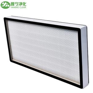 Wholesale H13 H14 Media Fiberglass Mini Pleated Hepa Filter High Efficiency from china suppliers