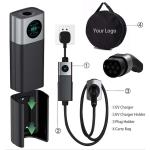 NACS 40A Tesla Portable EV Charger Level 2 Electric Car Mobile Charging Station
